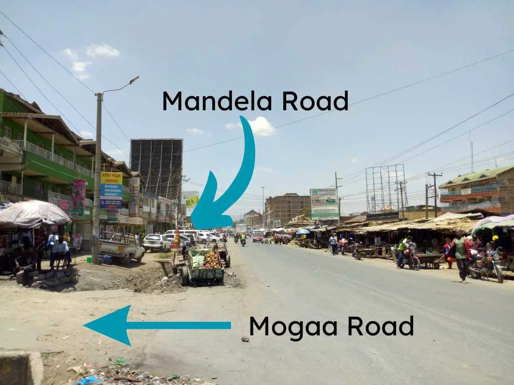 Rental houses along Mogaa and Mandela Roads Ongata Rongai